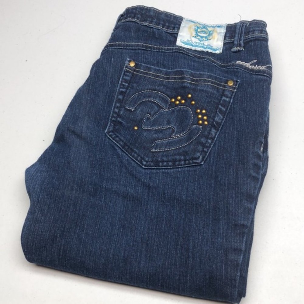 VINTAGE ECKO RED SLIM BOOT JEANS 34x32 😎